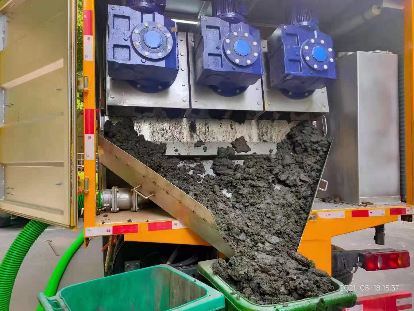 上蔡化粪池清掏城市维护站-泥浆净化干湿分离处理